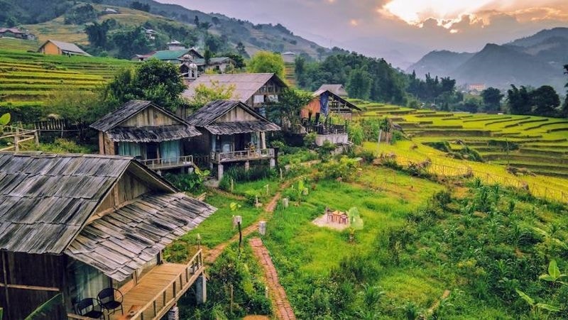 Tả Van mùa lúa chín 