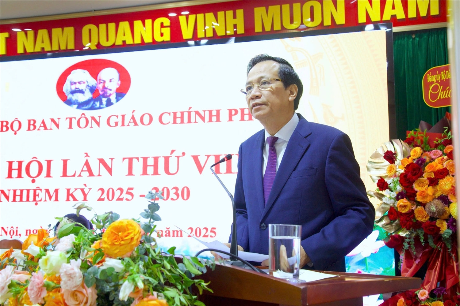 Đảng bộ Ban Tôn giáo Chính phủ tổ chức thành công Đại hội lần thứ VIII nhiệm kỳ 2025 - 2030