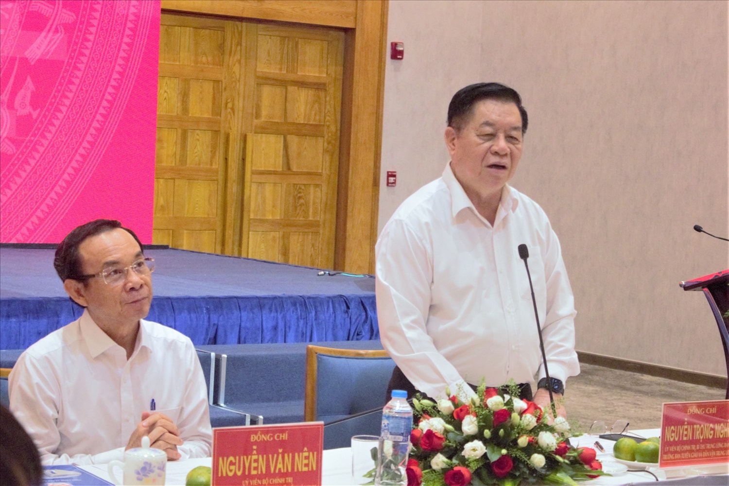Trưởng Ban Tuyên giáo và Dân vận Trung ương Nguyễn Trọng Nghĩa nhấn mạnh báo chí phải thay đổi mạnh mẽ gắn với khoa học công nghệ và chuyển đổi số
