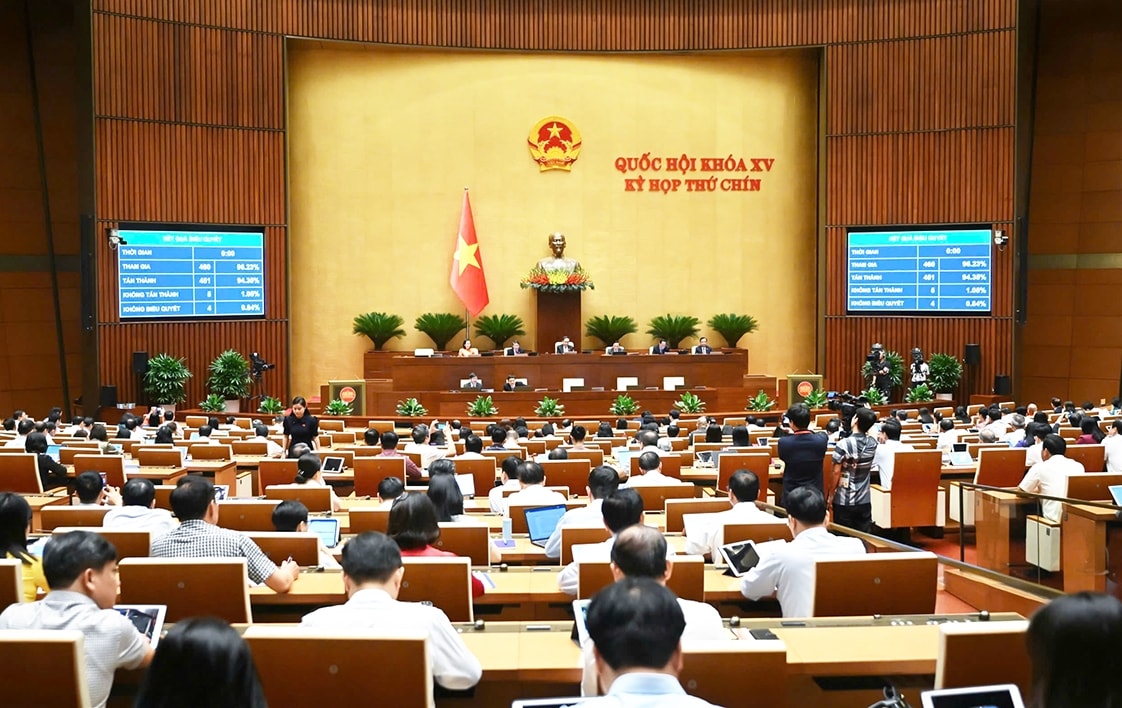Quang cảnh phiên họp