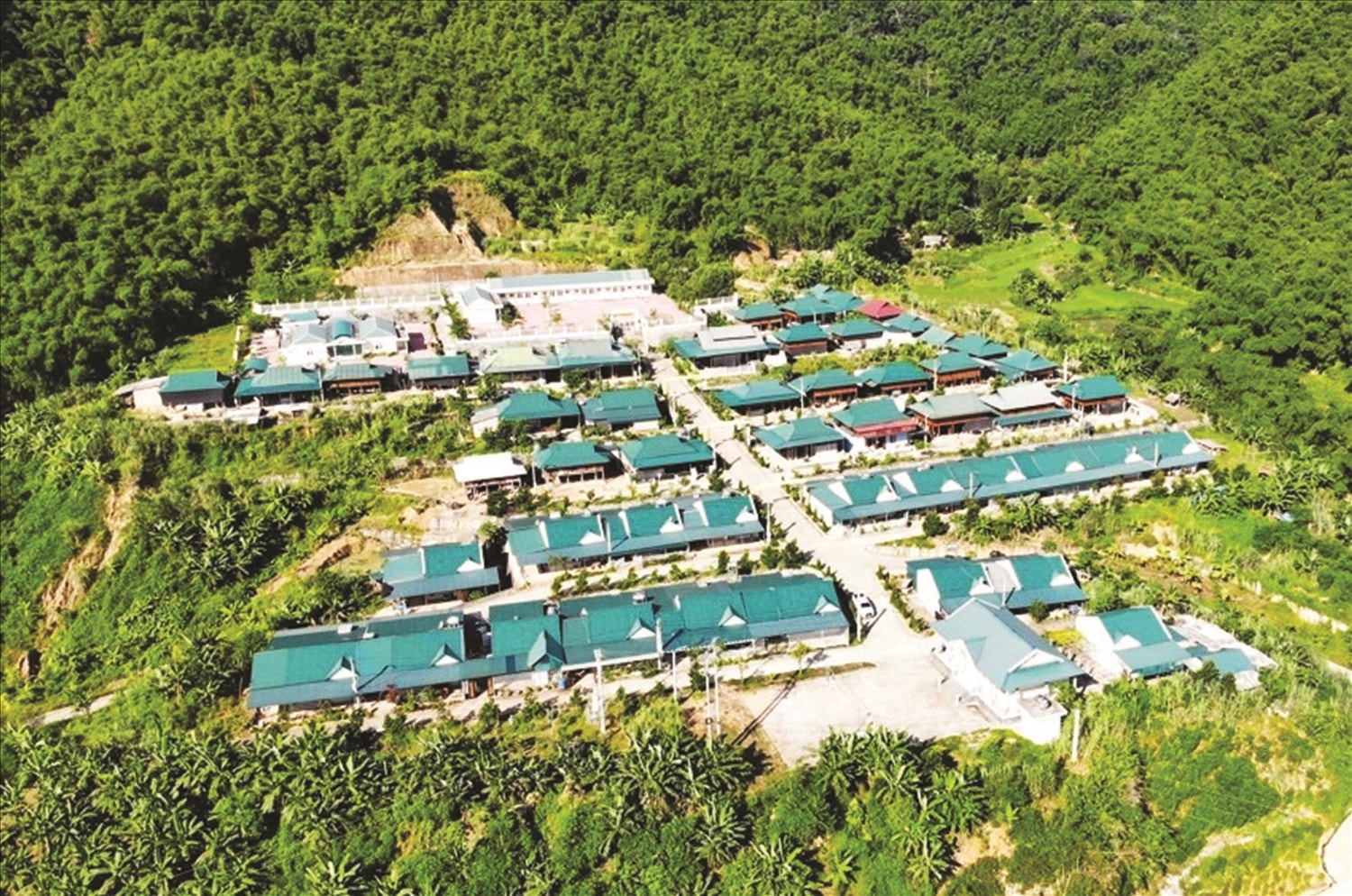 Bản Sa Ná, xã Na Mèo, huyện Quan Sơn hồi sinh sau lũ