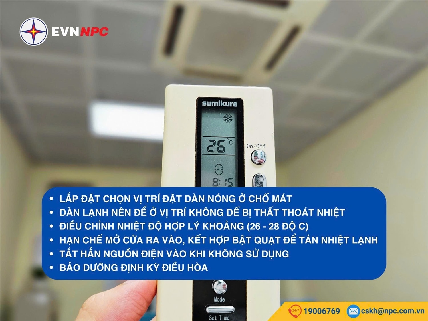 EVNPC khuyến khích thực hiện các giải pháp tiết kiệm điện