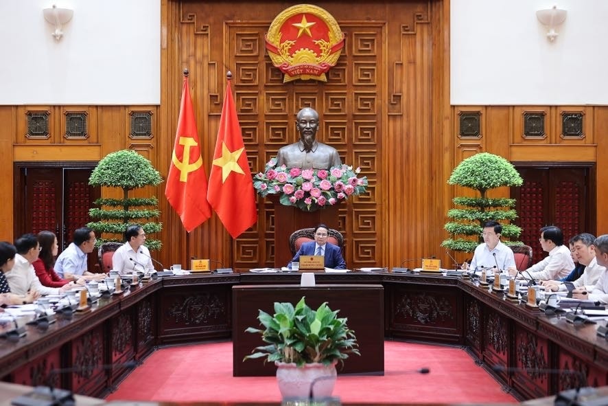 Thủ tướng Phạm Minh Chính chủ trì các cuộc họp của Thường trực Chính phủ về một số nội dung quan trọng - Ảnh: VGP/Nhật Bắc Thủ tướng Phạm Minh Chính chủ trì các cuộc họp của Thường trực Chính phủ về một số nội dung quan trọng - Ảnh: VGP/Nhật Bắc