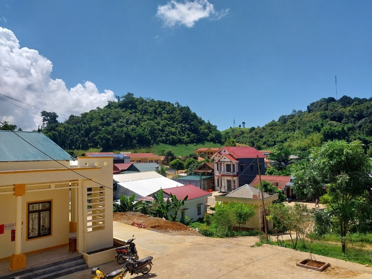 Một góc xã Phiêng Cằm, tỉnh Sơn La.