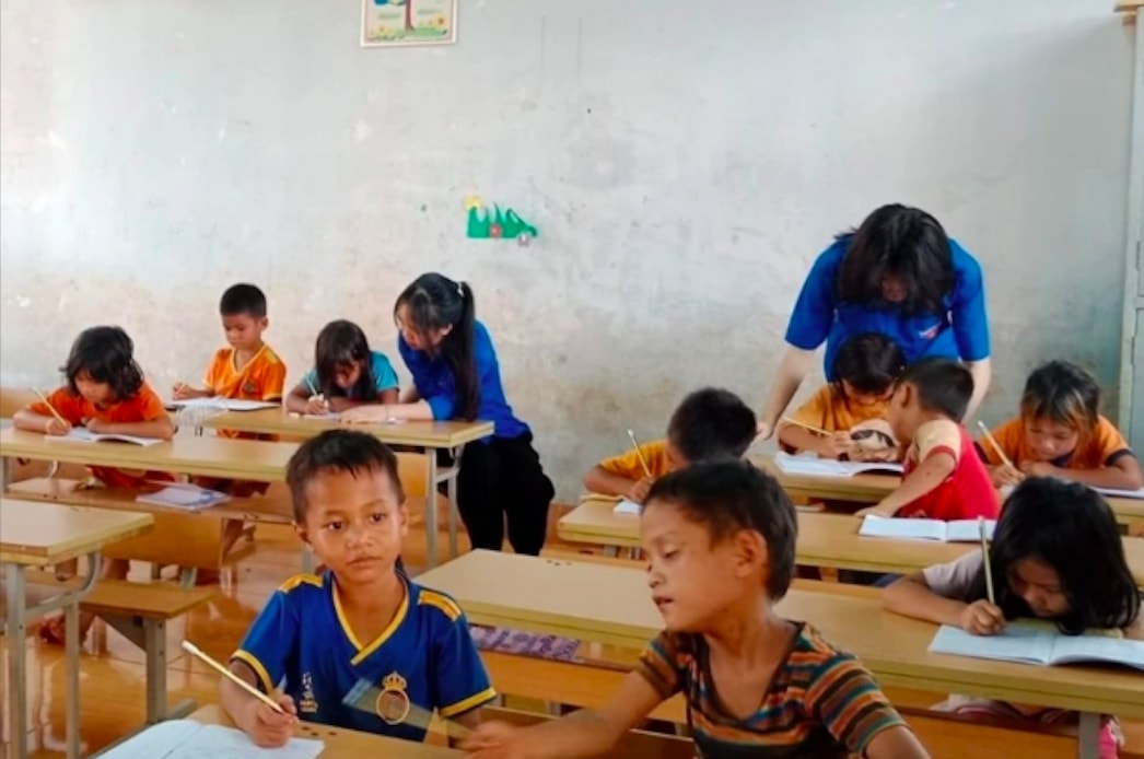 Học sinh ở các xã vùng biên giới tỉnh Gia Lai vẫn còn nhiều khó khăn sơ với các vùng khác (Ảnh minh hoạ)