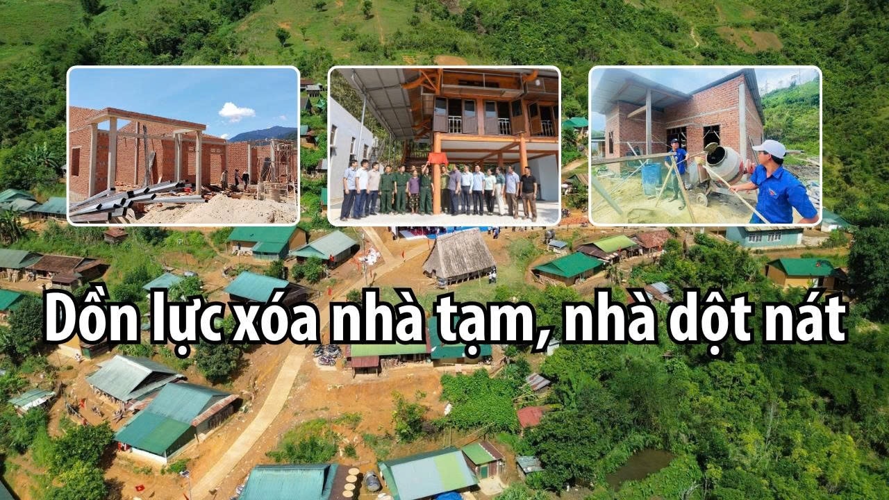 Dồn lực xóa nhà tạm, nhà dột nát: “Vượt nắng, thắng mưa” để về đích (Bài 2)