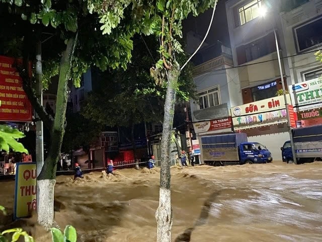 Sơn La hứng lượng mưa rất lớn gây thiệt hại nghiêm trọng. Ảnh: ITN