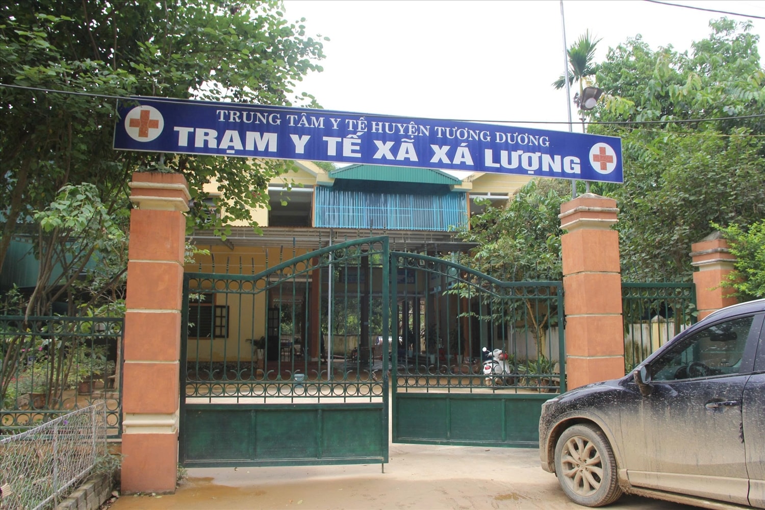 Trạm y tế nơi diễn ra cuộc vượt cạn đáng nhớ (Ảnh: Thanh Hải)