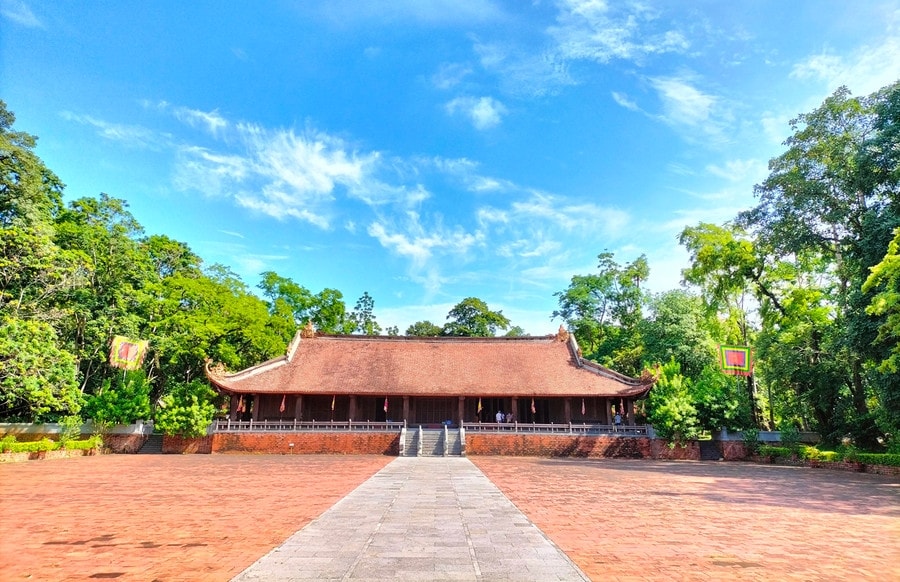 Khu di tích Lam Kinh rộng hơn 140ha với vị thế thế ‘tọa sơn hướng thủy’(ảnh tư liệu)