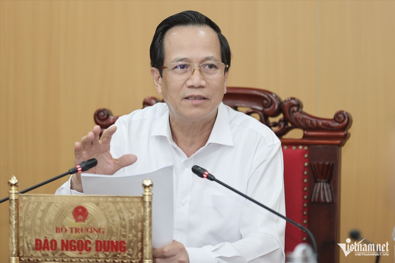 Bộ trưởng Đào Ngọc Dung: 