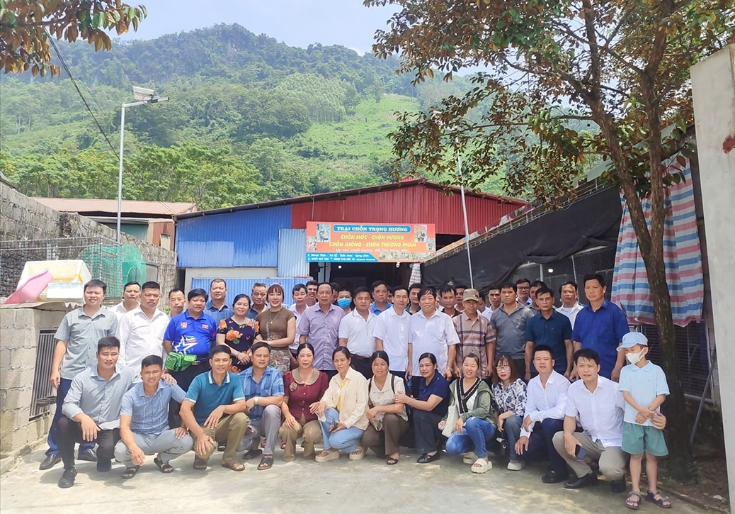 Qua  chuyến thực tế, các học viên đã được tìm hiểu, học hỏi kinh nghiệm  về phát triển kinh tế áp dụng vào thực tiễn công việc tại địa phương