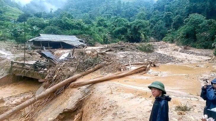 Ngày 1/8, lũ lớn gây thiệt hại nặng nề về người và tài sản tại Điện Biên