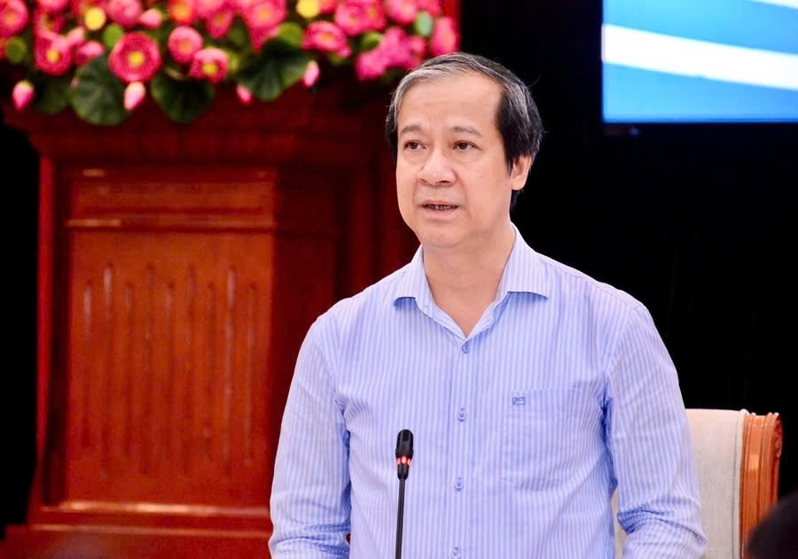 Bộ trưởng Nguyễn Kim Sơn phát biểu tại tọa đàm. Ảnh: ITN