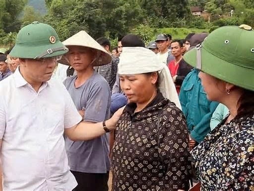 Phó Thủ tướng Lê Thành Long kiểm tra tình hình khắc phục hậu quả mưa lũ tại Sơn La 2