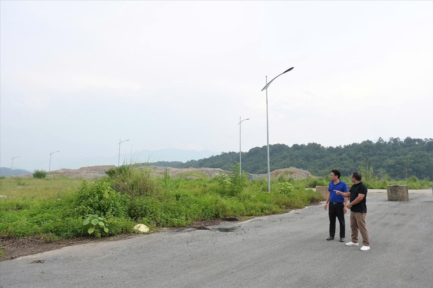 Khu đô thị mới Tiểu khu đô thị số 10, phường Cam Đường dự kiến bố trí 25 hộ TĐC (ảnh Trọng Bảo)
