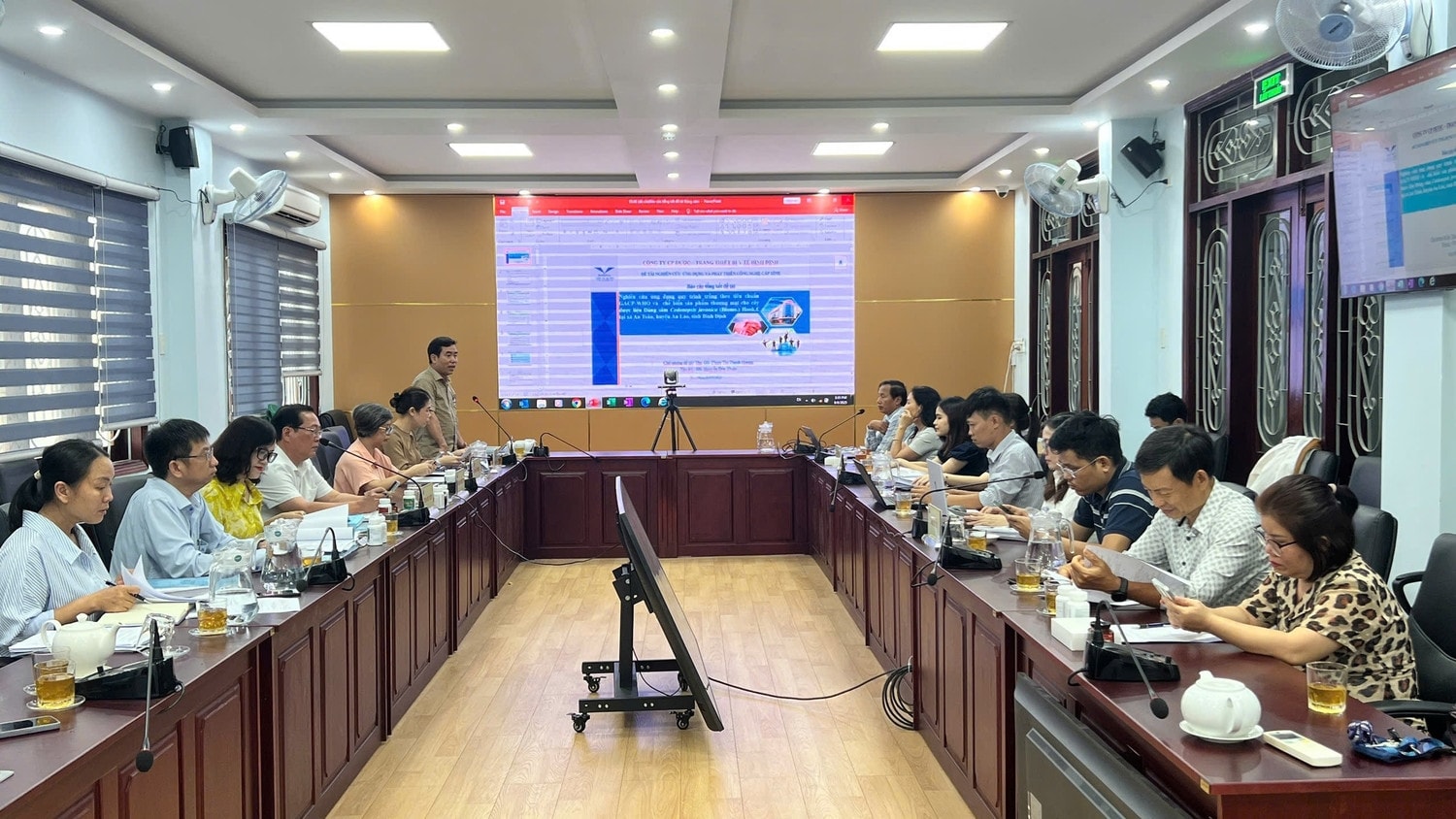 Hội đồng KH&CN tỉnh Gia Lai tổ chức nghiệm thu nhiệm vụ nghiên cứu ứng dụng quy trình trồng và chế biến sản phẩm thương mại từ cây dược liệu đảng sâm theo tiêu chuẩn GACP-WHO tại xã An Toàn