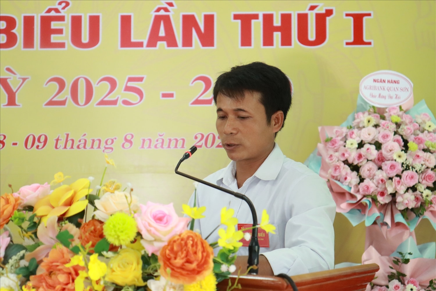 Đại biểu tham gia thảo luận tại Đại hội (Ảnh:Quỳnh Trâm)