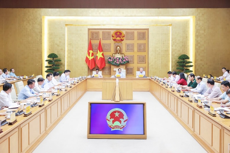 Thủ tướng Chính phủ Phạm Minh Chính chủ trì cuộc họp của Ban Thường vụ Đảng ủy Chính phủ tiếp tục cho ý kiến, hoàn thiện dự thảo các Nghị quyết mới của Bộ Chính trị về công tác chăm sóc sức khỏe nhân dân và phát triển giáo dục - đào tạo - Ảnh: VGP/Nhật Bắc Thủ tướng Chính phủ Phạm Minh Chính chủ trì cuộc họp của Ban Thường vụ Đảng ủy Chính phủ tiếp tục cho ý kiến, hoàn thiện dự thảo các Nghị quyết mới của Bộ Chính trị về công tác chăm sóc sức khỏe nhân dân và phát triển giáo dục - đào tạo - Ảnh: VGP/Nhật Bắc