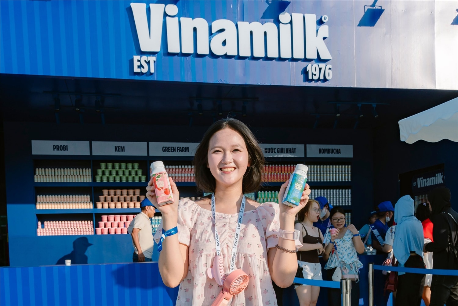 Vinamilk “quẫy” hết mình cùng 50.000 khán giả tại V-Concert & V-Fest 4
