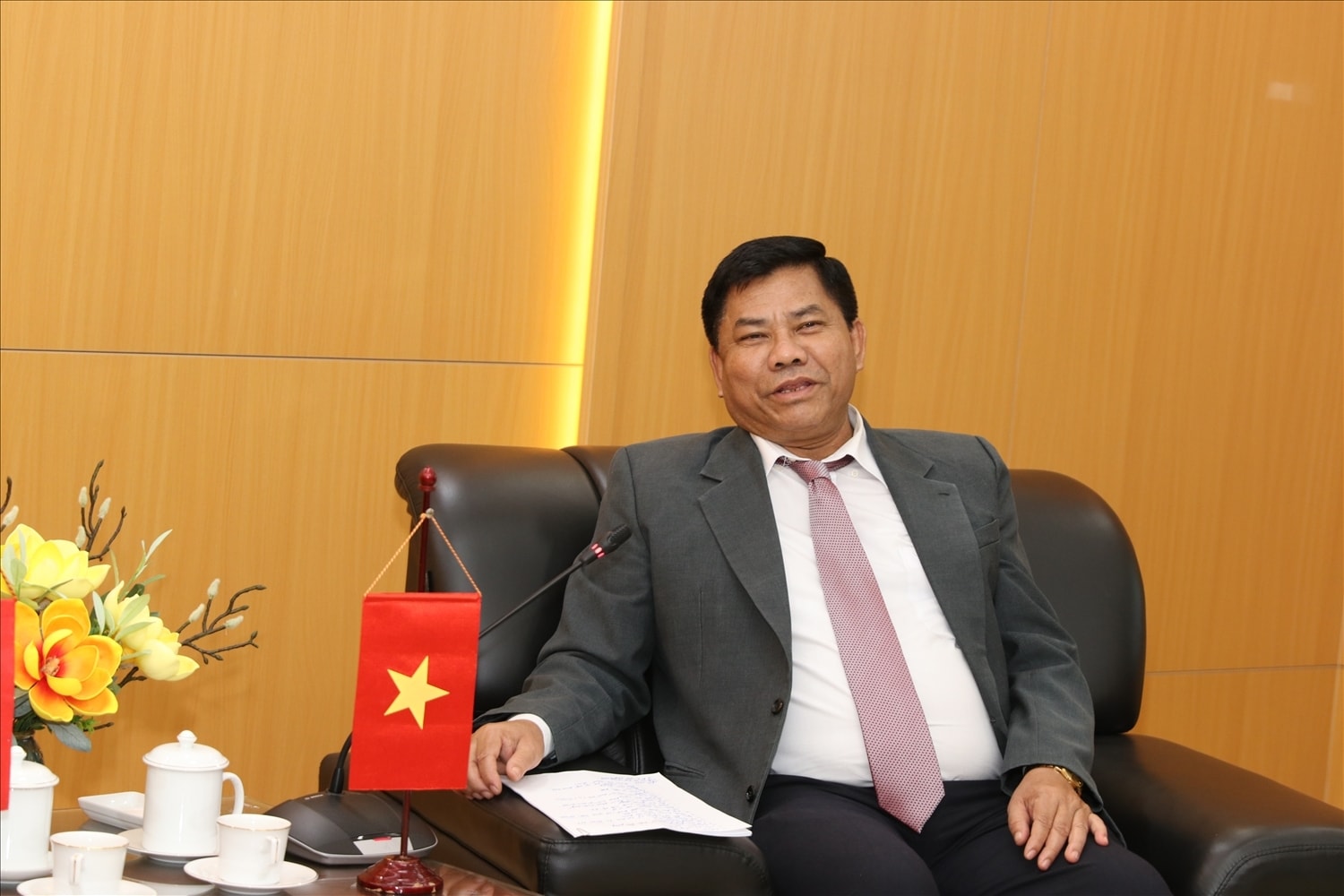Thứ trưởng Bộ Dân tộc và Tôn giáo Y Thông (Ảnh. Tuấn Ninh)