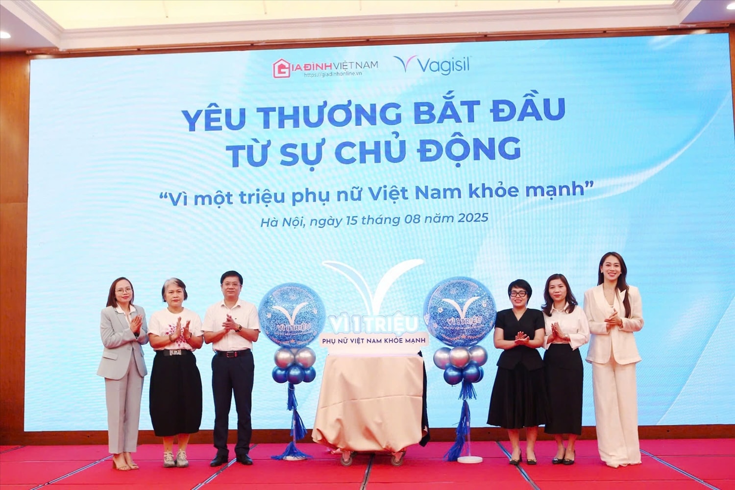 Ra mắt Quỹ Vì một triệu phụ nữ Việt Nam khỏe mạnh Ra mắt Quỹ Vì một triệu phụ nữ Việt Nam khỏe mạnh