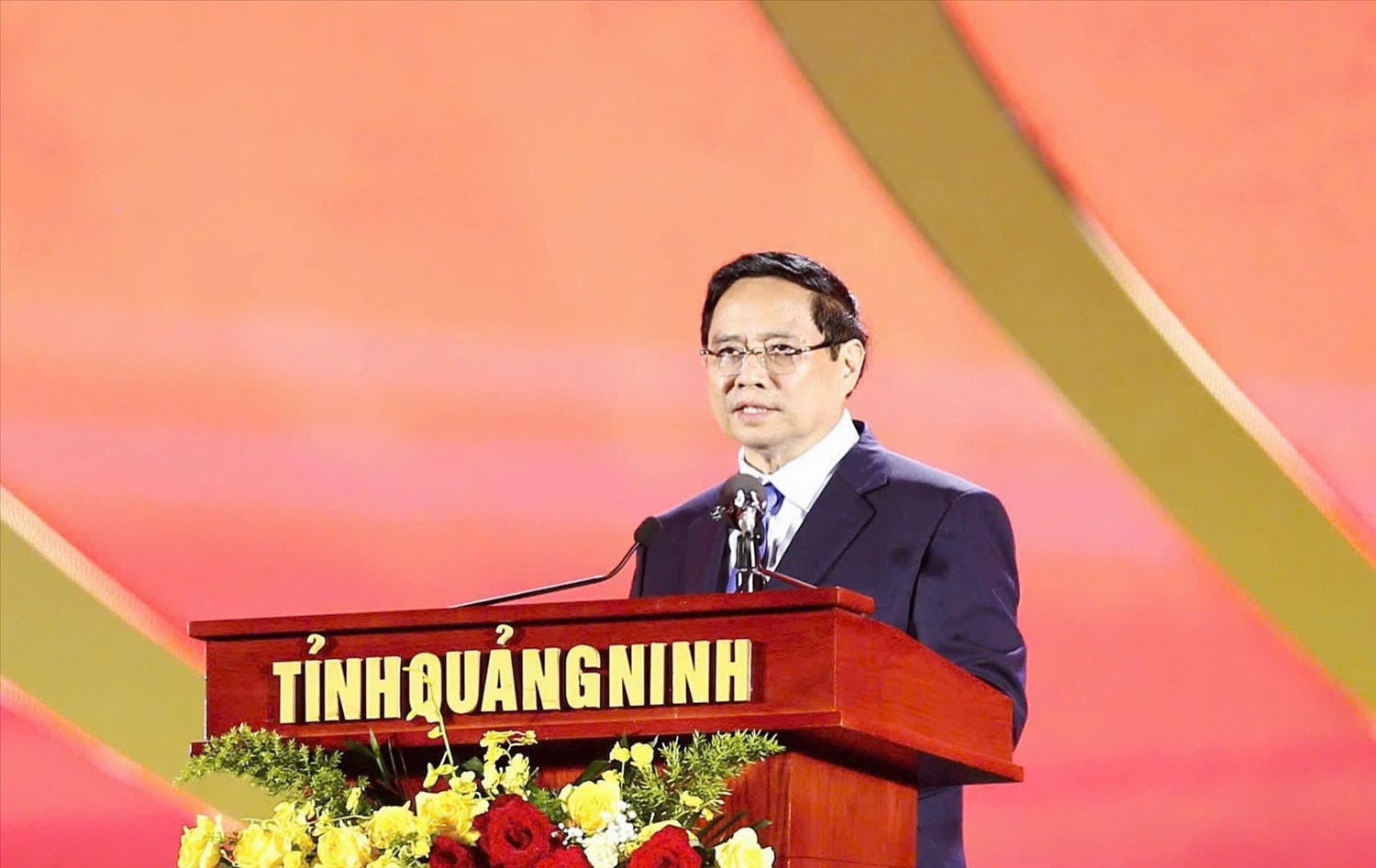 Thủ tướng Chính phủ Phạm Minh Chính phát biểu tại buổi lễ