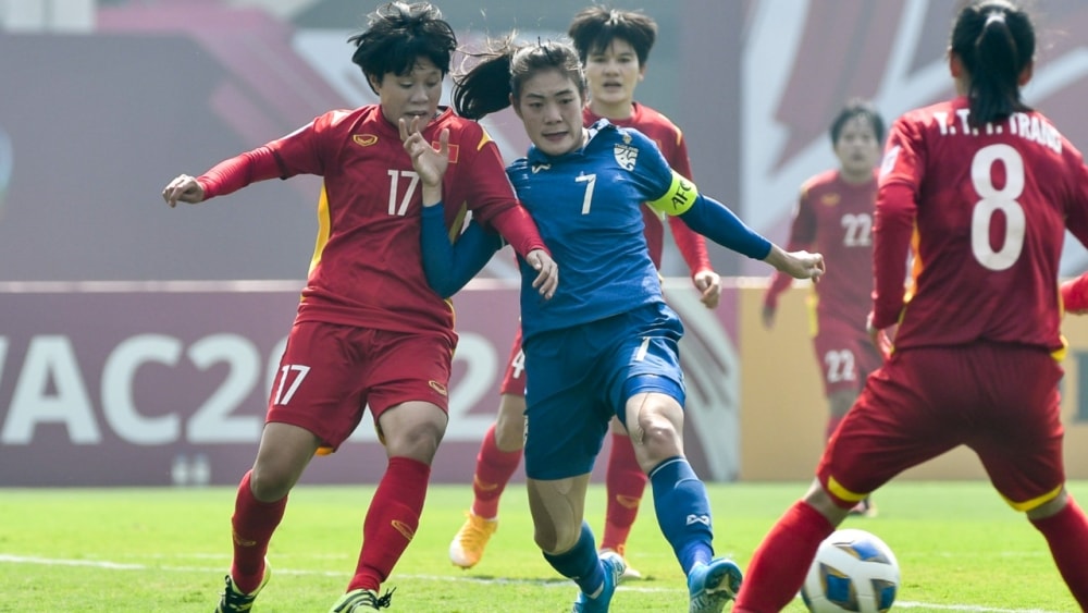 Đội tuyển nữ Việt Nam một lần nữa đụng độ Thái Lan tại AFF Cup nữ 2025 (Ảnh IT)