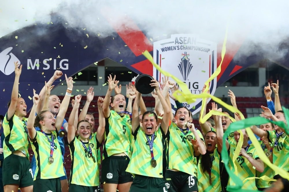 Chức vô địch xứng đáng dành cho U23 Australia (Ảnh IT)