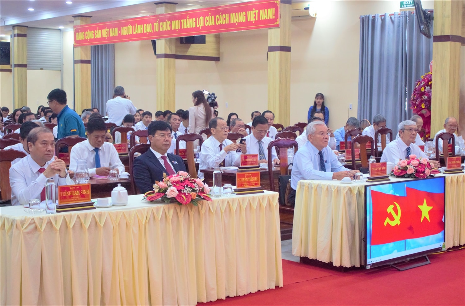 Các đại biểu tham dự Đại hội. (Ảnh: Tào Đạt) Các đại biểu tham dự Đại hội. (Ảnh: Tào Đạt)
