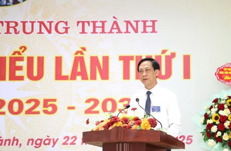 Ông Mai Văn Hải, Tỉnh ủy viên, Phó Trưởng Đoàn ĐBQH tỉnh Thanh Hóa phát biểu chỉ đạo Đại hội.(ảnh Quỳnh Trâm) Ông Mai Văn Hải, Tỉnh ủy viên, Phó Trưởng Đoàn ĐBQH tỉnh Thanh Hóa phát biểu chỉ đạo Đại hội.(ảnh Quỳnh Trâm)