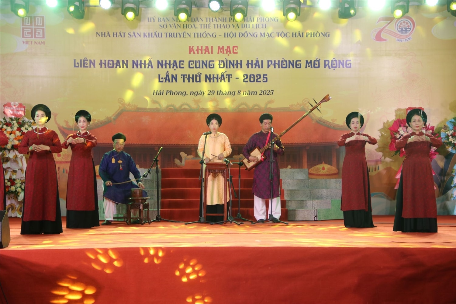 Một tiết mục tại Liên hoan
