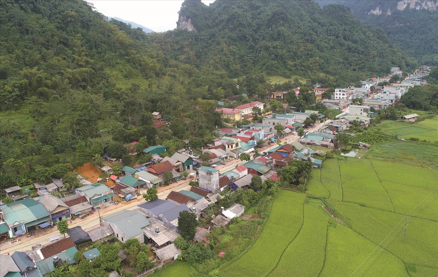 Khu vực miền núi dã khoác lên mình diện mạo mới