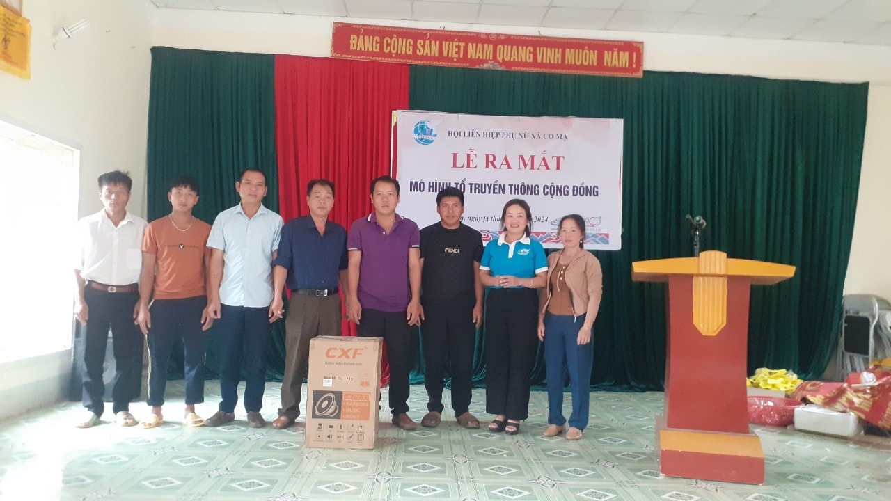 Hội liên hiệp Phụ nữ các cấp  đã thành lập và duy trì được 10.393/9.000 Tổ truyền thông cộng đồng với 274.628  thành viên, đạt 115,5% kế hoạch của Dự án