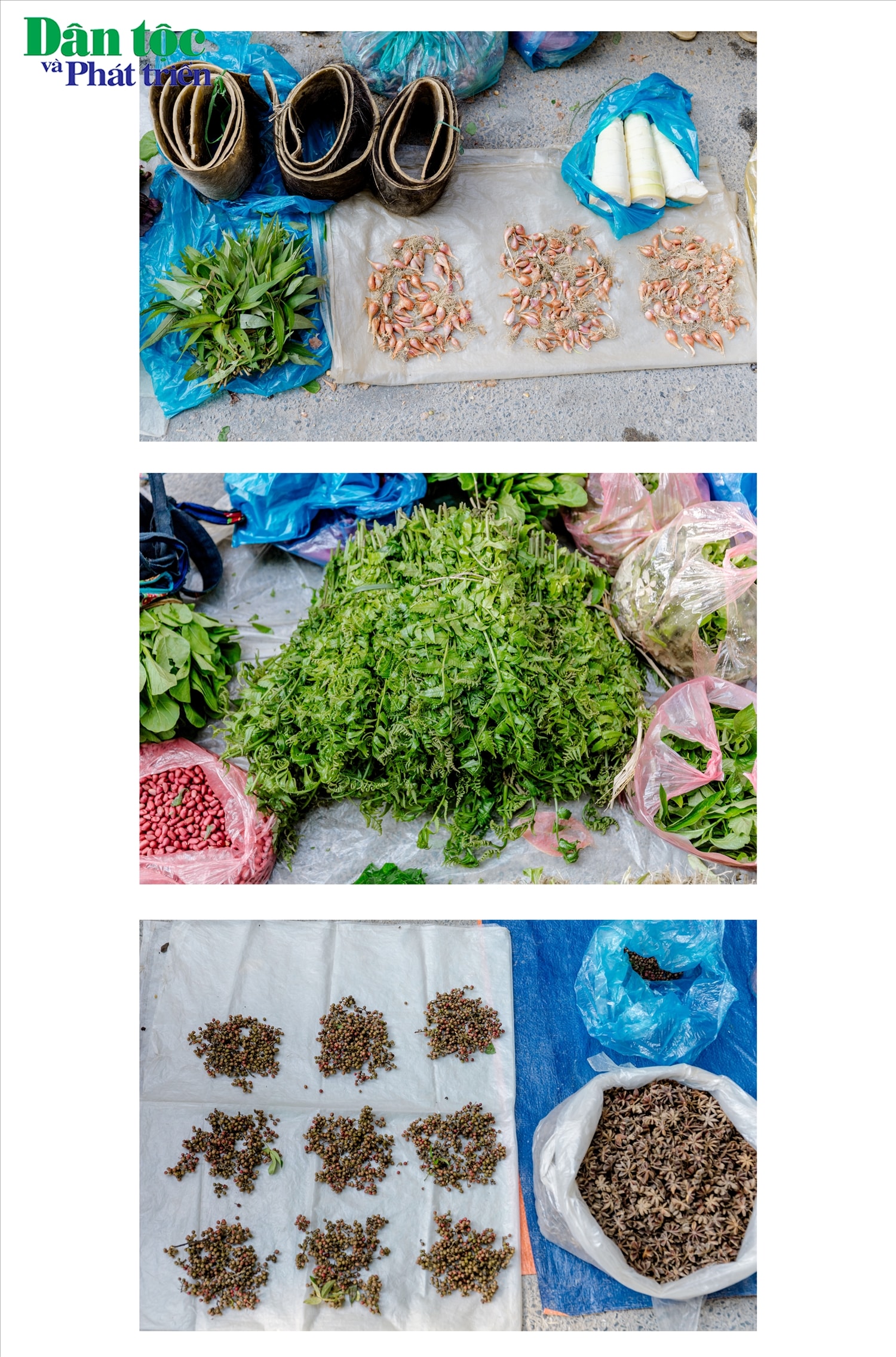 Ở chợ phiên vùng cao, việc mua bán diễn ra giản đơn và chân tình. Người bán chỉ bày hàng, nói giá thật, gần như không nói thách, còn người mua thì ưng ý là mua ngay, ít khi trả giá.