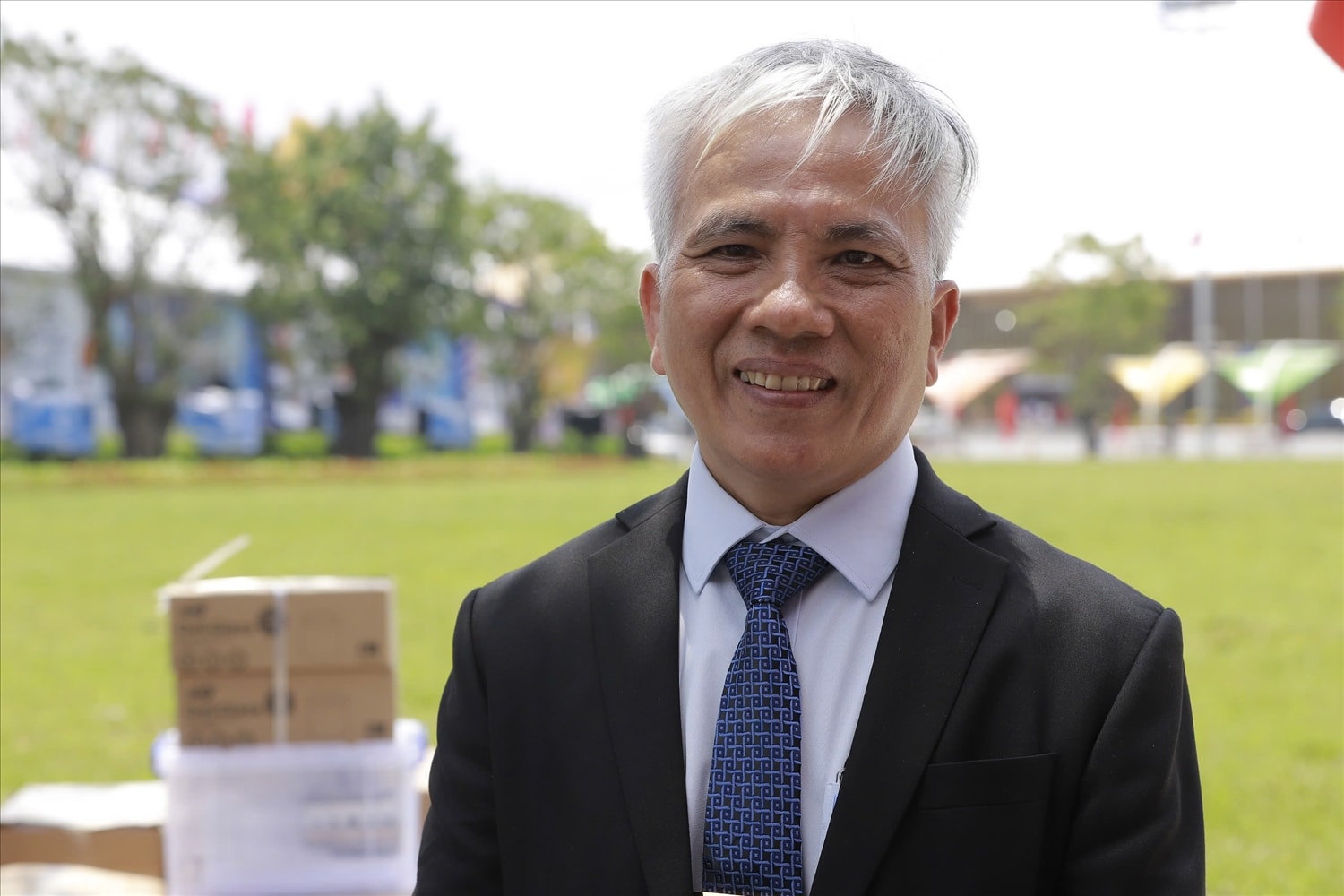 Ông Phạm văn Duyên Chủ tịch Hội đồng Tinh thần Tôn giáo Baha’i Việt Nam. Ảnh: Tuấn Ninh