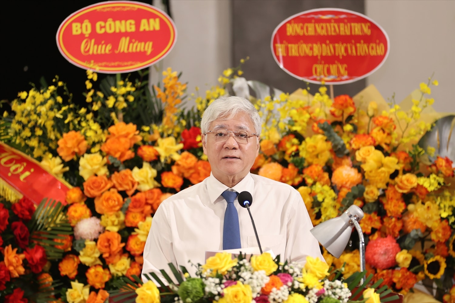 Chủ tịch Ủy ban Trung ương MTTQ Việt Nam Đỗ Văn Chiến phát biểu chỉ đạo, động viên Đại hội - Ảnh: Lê Anh Dũng. Chủ tịch Ủy ban Trung ương MTTQ Việt Nam Đỗ Văn Chiến phát biểu chỉ đạo, động viên Đại hội - Ảnh: Lê Anh Dũng.