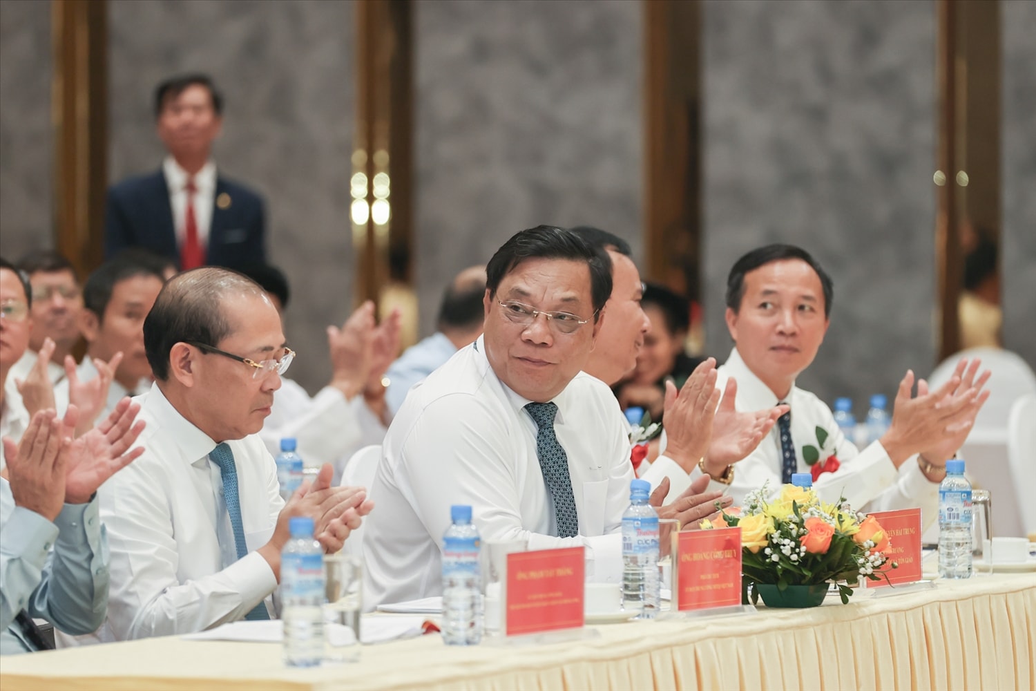 Thứ trưởng Bộ Dân tộc và Tôn giáo Nguyễn Hải Trung dự Đại hội - Ảnh: Lê Anh Dũng. Thứ trưởng Bộ Dân tộc và Tôn giáo Nguyễn Hải Trung dự Đại hội - Ảnh: Lê Anh Dũng.