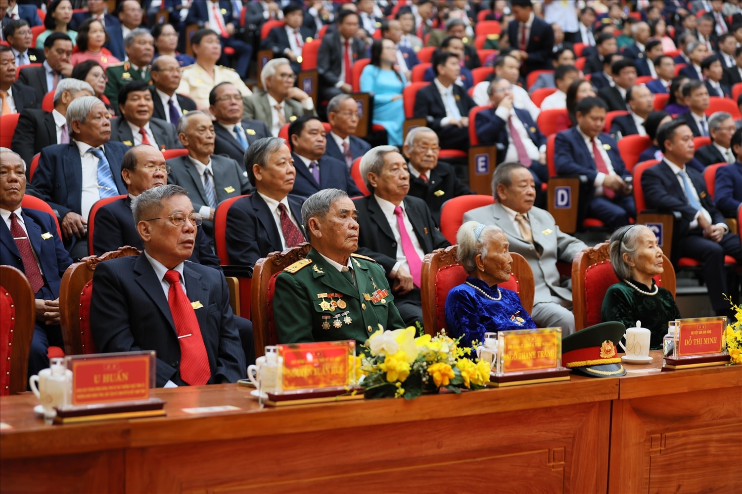 Các đại biểu dự Đại hội. (Ảnh Mai Đức).