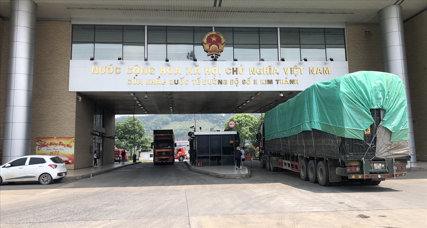 Quy hoạch Khu kinh tế cửa khẩu Lào Cai đến năm 2045 được kỳ vọng được kỳ vọng sẽ tạo ra sức lan tỏa, thúc đẩy tăng trưởng cho toàn vùng kinh tế phía Bắc  (ảnh Trọng Bảo)