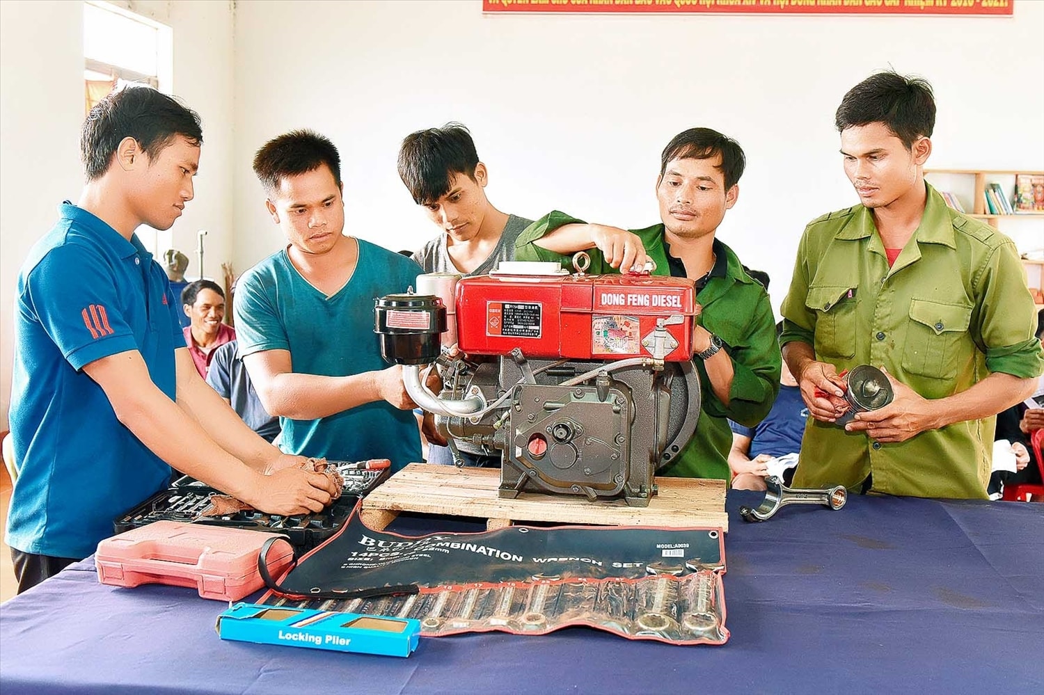 Với Chương trình MTQG 1719, việc phát triển giáo dục, đào tạo, nâng cao chất lượng nguồn nhân lực đã được quan tâm sâu sắc (Ảnh TL)