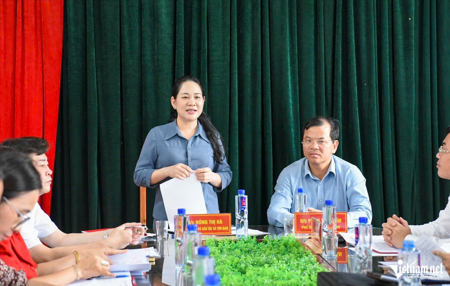 Thứ trưởng Nông Thị Hà phát biểu tại buổi làm việc với UBND tỉnh Bắc Ninh Thứ trưởng Nông Thị Hà phát biểu tại buổi làm việc với UBND tỉnh Bắc Ninh