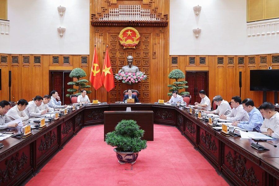 Theo các báo cáo, ý kiến tại cuộc họp, việc đầu tư mở rộng có đầy đủ cơ sở chính trị, cơ sở pháp lý, cơ sở thực tiễn - Ảnh: VGP/Nhật Bắc