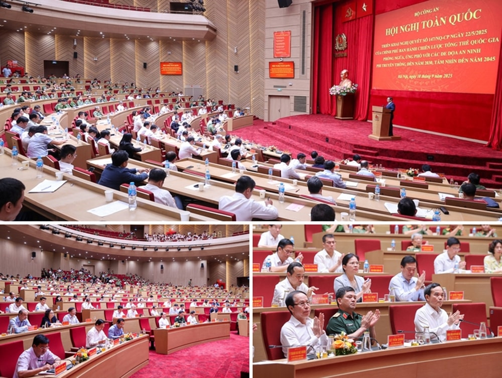 Hội nghị tập trung phổ biến, quán triệt nội dung chính của Nghị quyết 147; thống nhất nhận thức, nâng cao trách nhiệm và hành động hệ thống chính trị và toàn xã hội để thực hiện Nghị quyết kịp thời, nghiêm túc, đồng bộ, hiệu quả; thảo luận các biện pháp để thực hiện mục tiêu, yêu cầu mà Chính phủ đã đề ra trong Nghị quyết - Ảnh: VGP/Nhật Bắc