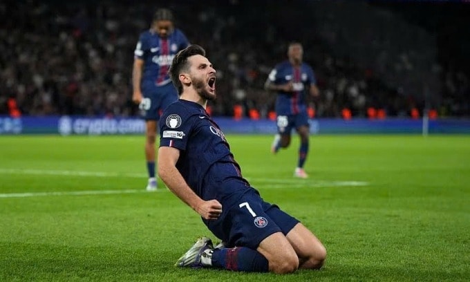 PSG khẳng định sức mạnh của nhà đương kim vô địch tại Champions League 2025/26 (Ảnh IT)