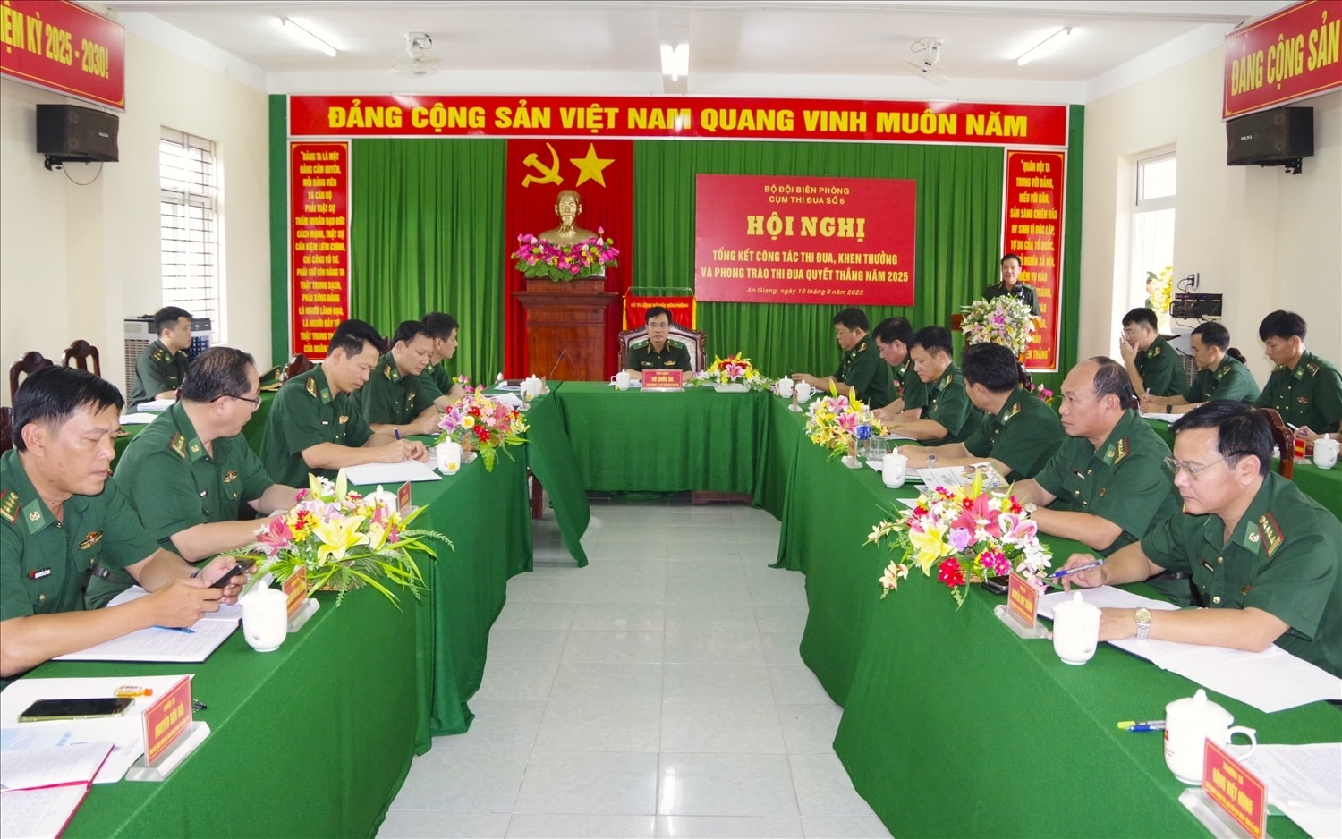 Cụm thi đua số 6 BĐBP có nhiều đổi mới, sáng tạo trong phong trào thi đua, động viên cán bộ, chiến sĩ hoàn thành xuất sắc nhiệm vụ