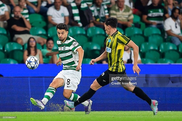 Sporting Lisbon dễ dàng vượt qua lượt trận thứ nhất Champions League 2025-2026 (Ảnh IT)