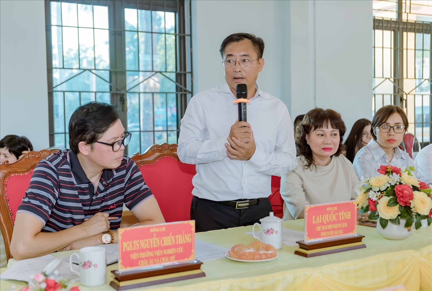 Ông Lại Quốc Tĩnh, Chủ tịch Hiệp hội Du lịch tỉnh Tuyên Quang