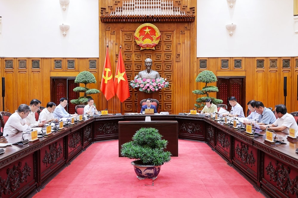 Thủ tướng Chính phủ chủ trì cuộc họp của Ban Thường vụ Đảng ủy Chính phủ - Ảnh: VGP/Nhật Bắc Thủ tướng Chính phủ chủ trì cuộc họp của Ban Thường vụ Đảng ủy Chính phủ - Ảnh: VGP/Nhật Bắc