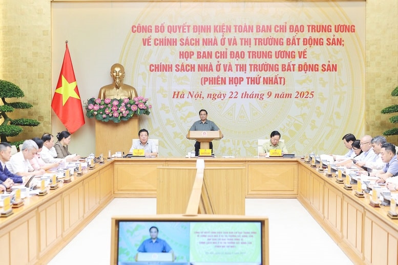 Phiên họp thứ nhất của Ban Chỉ đạo - Ảnh: VGP/Nhật Bắc