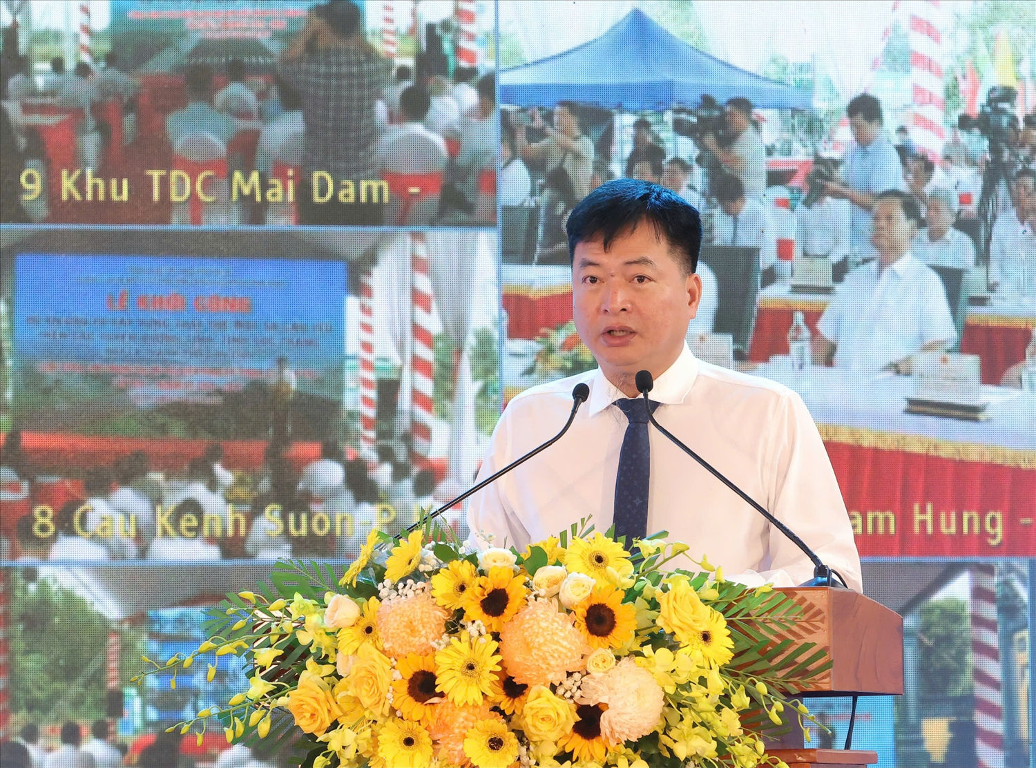 Ông Lê Minh Cường - Giám đốc Ban Quản lý dự án Đầu tư xây dựng công trình giao thông và nông nghiệp TP Cần Thơ. 